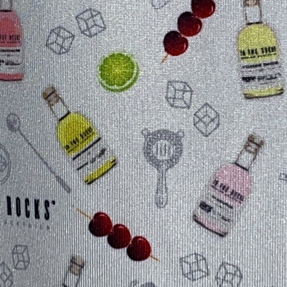 ON THE ROCKS Brand Pre-Mixed Alcohol Drinks Cocktails Polo Shirt -NWOT - Size XL - Picture 5 of 9
